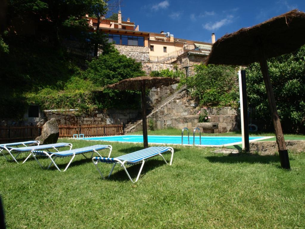 Apartamentos Rurales El Solitario Banos De Montemayor Luaran gambar